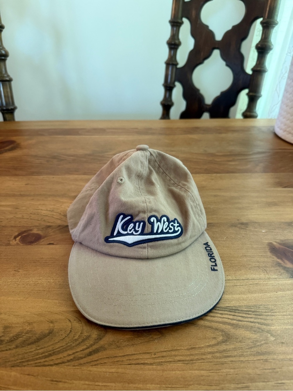Key West Florida Tan Baseball Cap